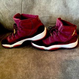 2016 Jordan 11 Retro Heiress Night Maroon
